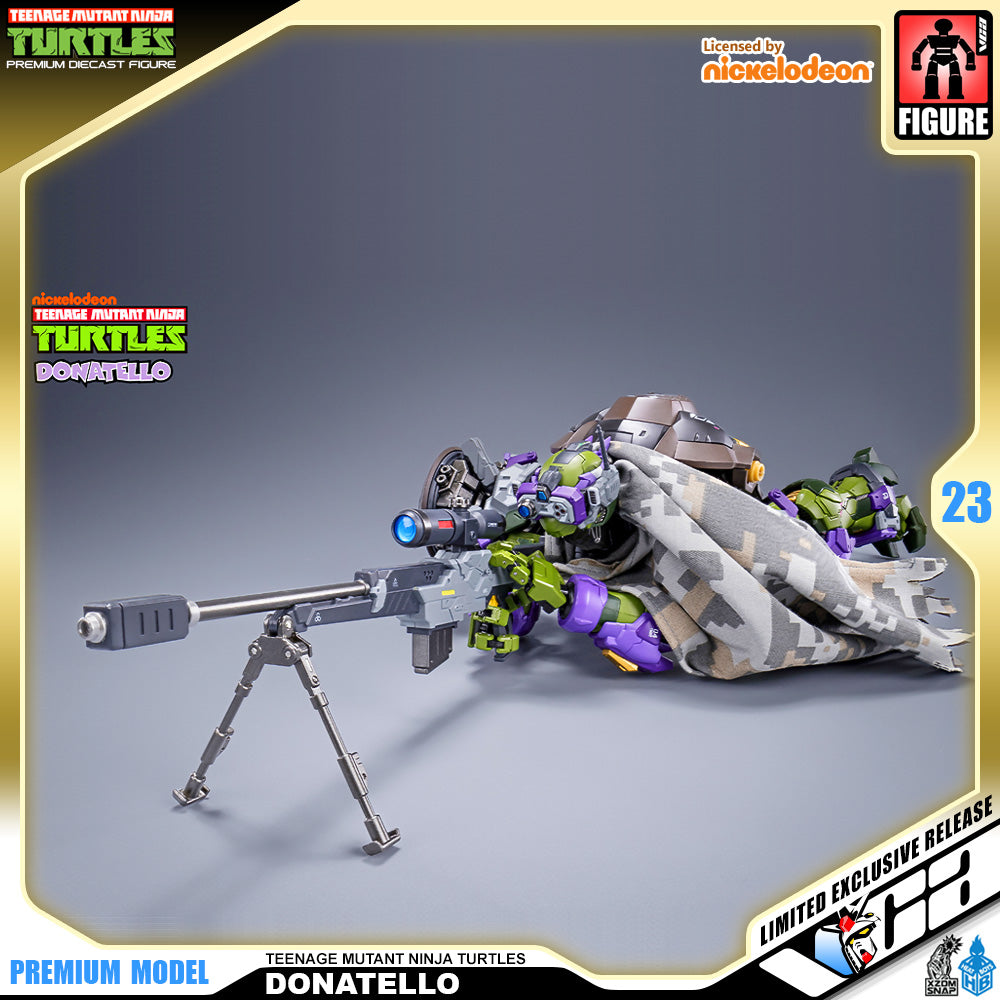 Heat Boys Nickelodeon Teenage Mutant Ninja Turtles Donatello Mecha Metal Structure Premium Action Figure VCA Gundam Singapore
