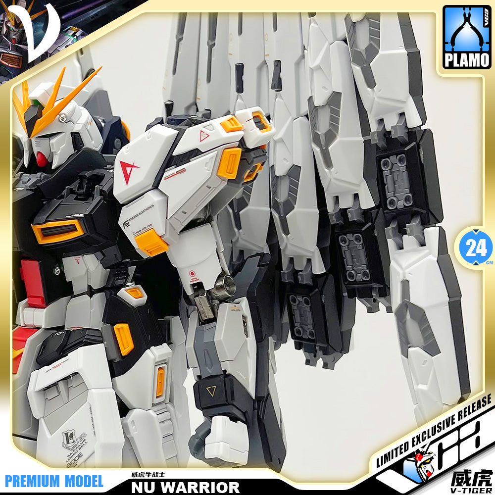 V-Tiger 威虎牛战士 RX-93 Nu Gundam Master Grade MG Metal Build Structure Model Action Figure Kit VCA Singapore