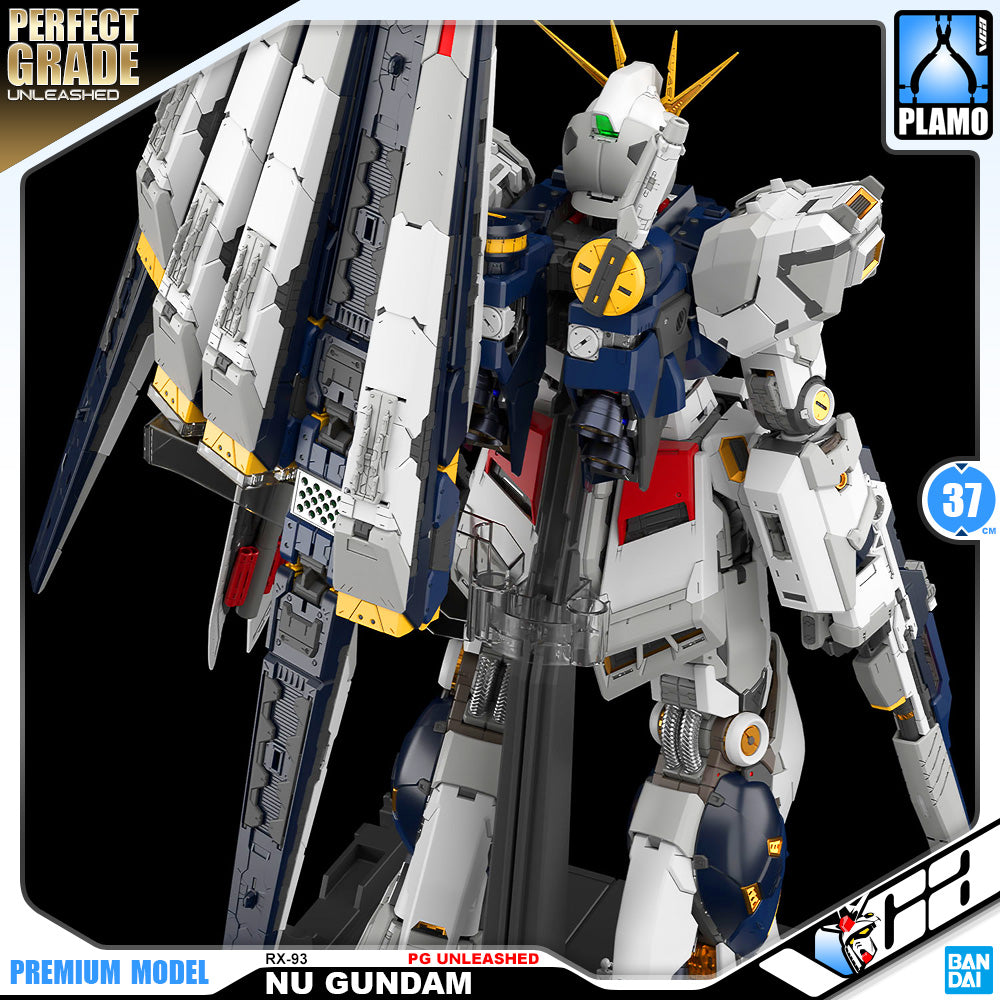 Bandai Gunpla Perfect Grade Unleashed PGU 1/60 PG RX-93 Nu Gundam Action Figure Model Toy Kit VCA Singapore