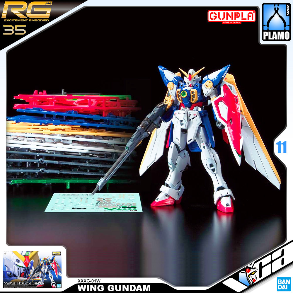 Bandai Gunpla Real Grade 1/144 RG Wing Gundam VCA Singapore