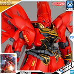 Bandai Gunpla Master Grade 1/100 MG MSN-06S SINANJU Ver OVA Plastic Model Toy VCA Gundam SingaporeBandai Gunpla Master Grade 1/100 MG MSN-06S SINANJU Ver OVA Plastic Model Toy VCA Gundam Singapore