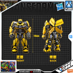 Bloks 布鲁可 Transformers Rise of the Beasts Bumblebee vs Scourge Diorama Set A Plastic Model Toy VCA Gundam Singapore