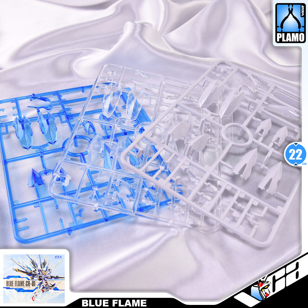 ZZA Model CH-01 Blue Flame 人形机甲-蓝焰 Metal Build Structure Action Figure Toy Kit VCA Wing Gundam Singapore