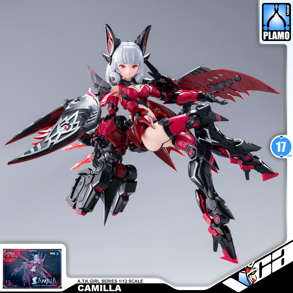 Eastern Model 御模道 A.T.K. ATK Armor Girl Camilla 卡米拉 1/12 Scale Character Model Kit VCA Gundam Singapore
