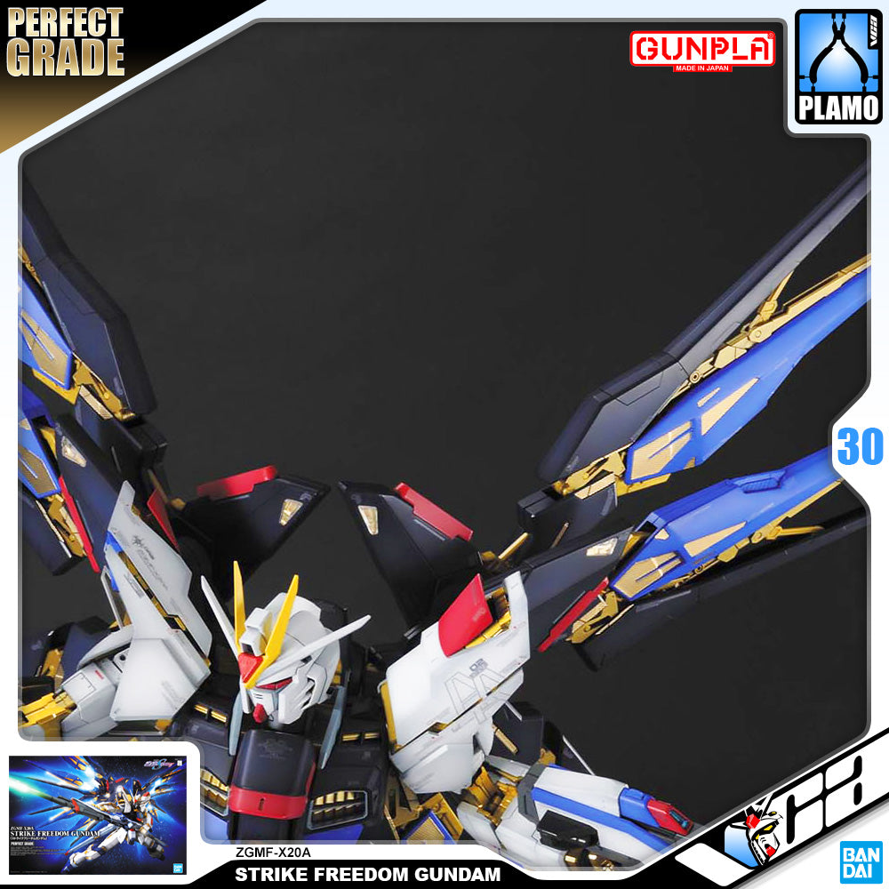 Bandai Gunpla Perfect Grade 1/60 PG ZGMF-X20A Strike Freedom Gundam Big Plastic Model Toy VCA Singapore