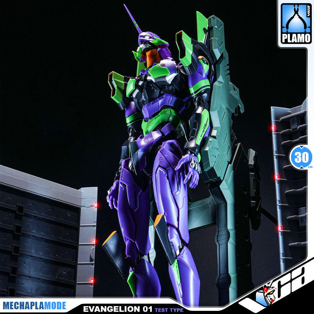 Tron Model-Kits 创模玩 Evangelion Test Type-01 Perfect Grade PG Metal Build Structure Action Figure Toy Kit VCA Gundam Singapore