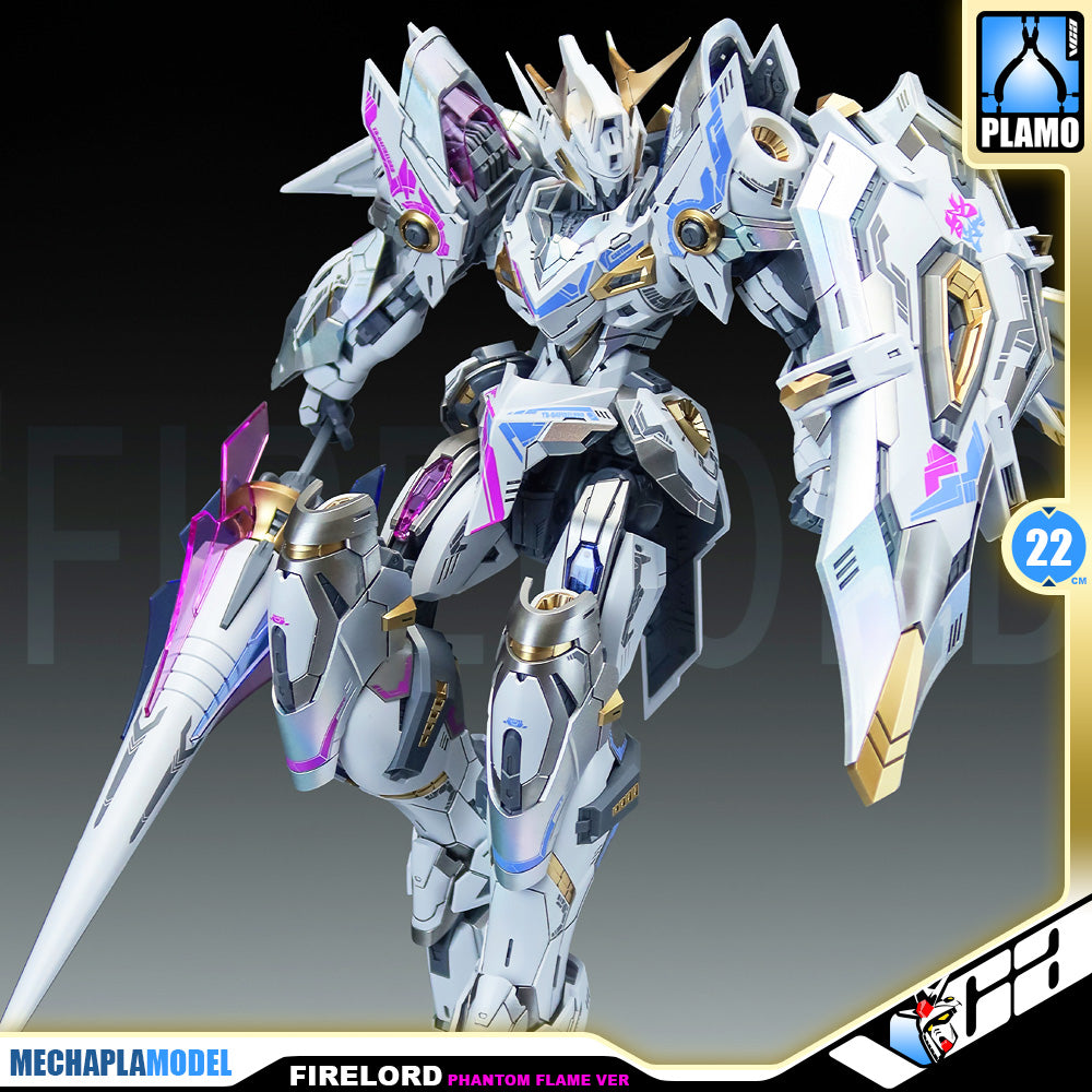 SNAA YR-04 Firelord Ver. Phantom Flame 焱皇 Ver.幻炎之魂 Master Grade MG 1/100 Plastic Model Action Figure Toy Master Grade MG Kit VCA Gundam Mecha Singapore