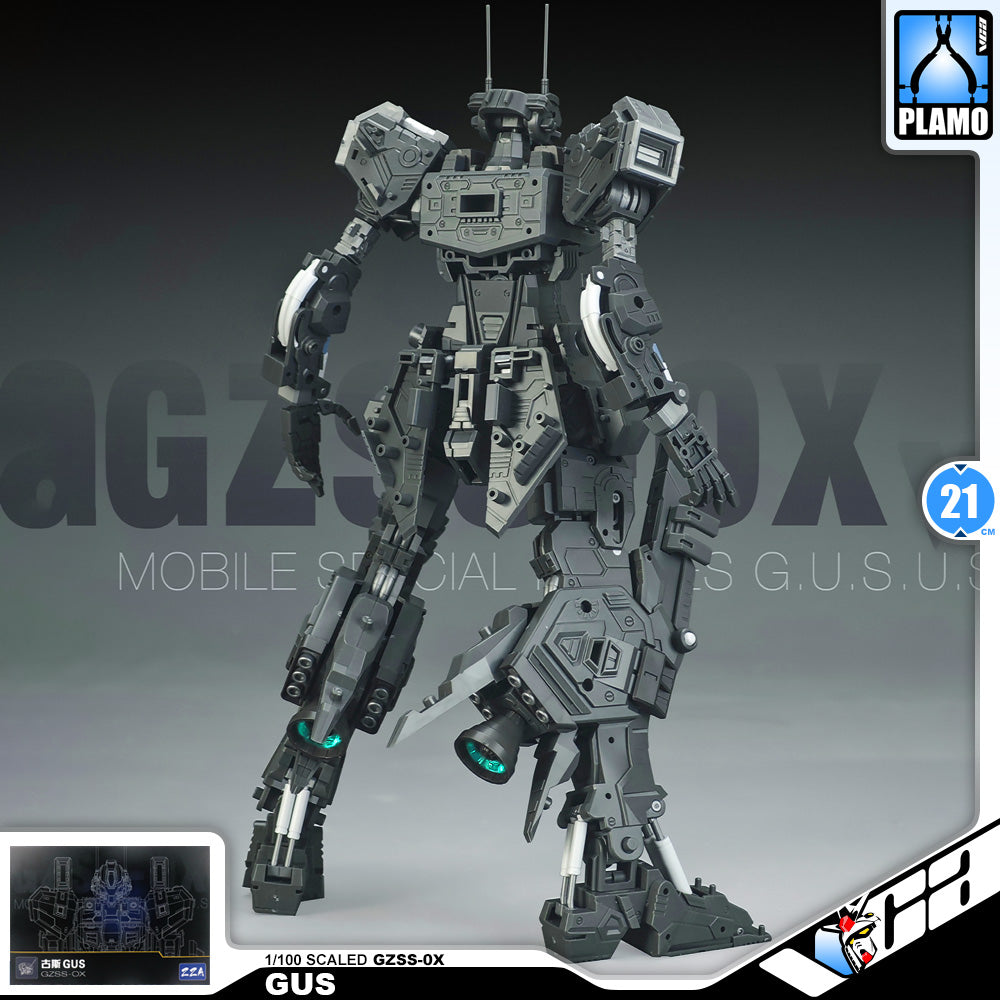 ZZA Studio GZSS-0X Gus 古斯 1/100 Master Grade MG GM Action Figure Toy Kit VCA Gundam Singapore