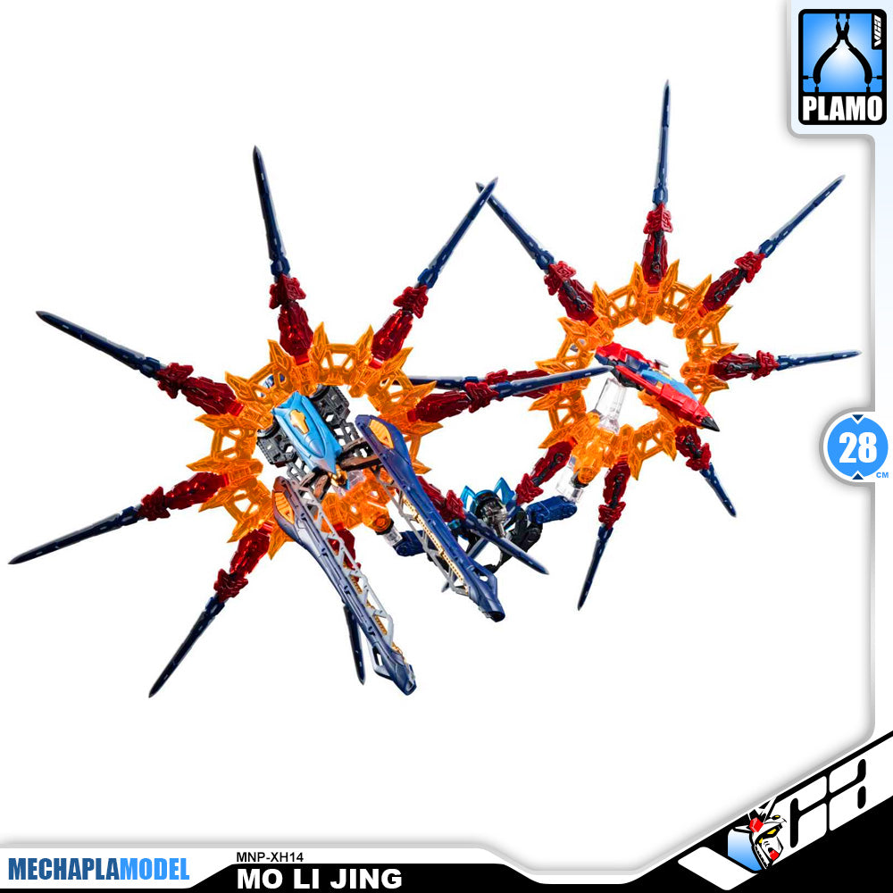 Motor Nuclear 摩动核 MNP-XH14 Mo Li Qing 魔礼青 Metal Build Structure Action Figure Toy Kit VCA Gundam Singapore