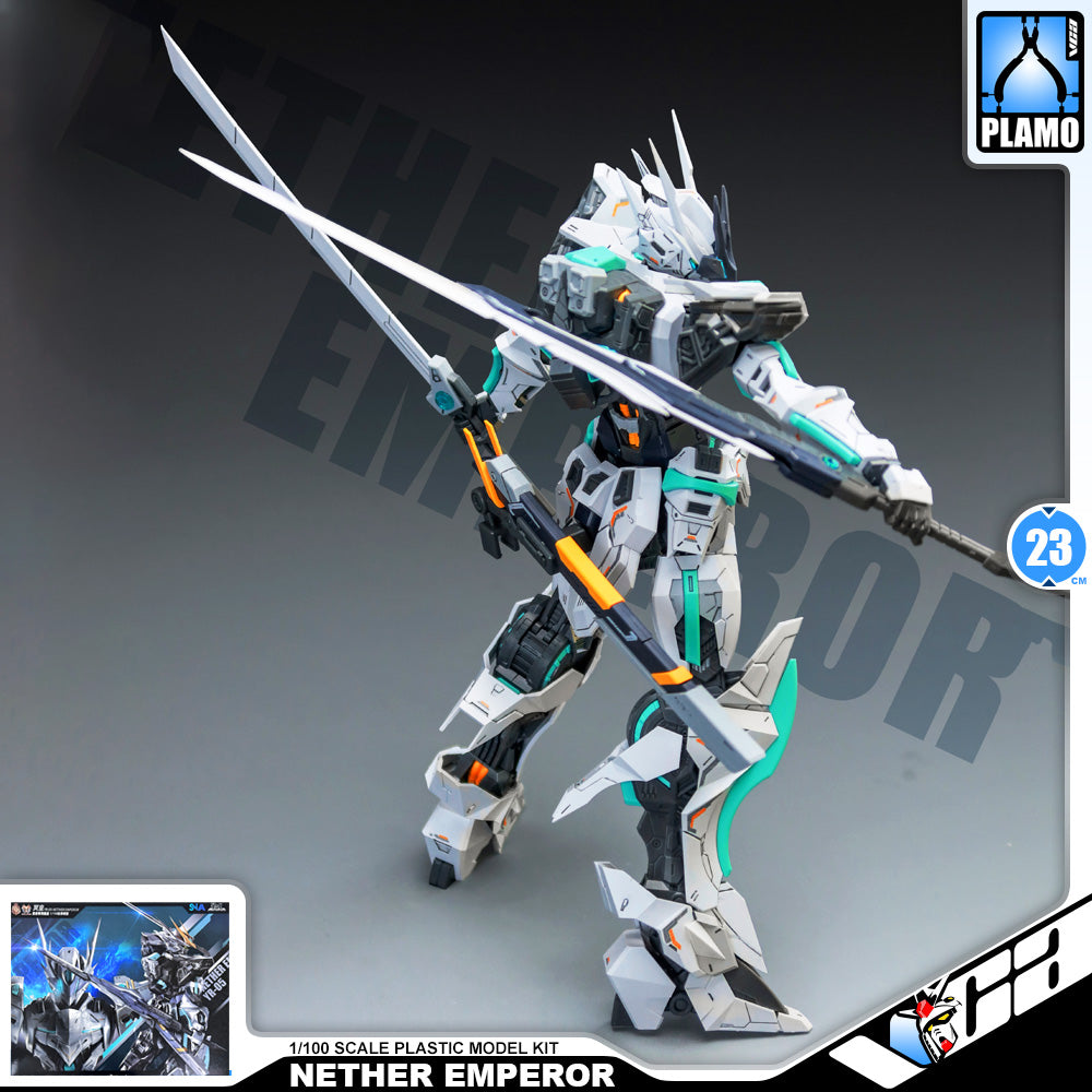 SNAA 1/100 Nether Emperor 冥皇 Master Grade MG Action Figure Mecha Plamo Kit VCA Gundam Singapore