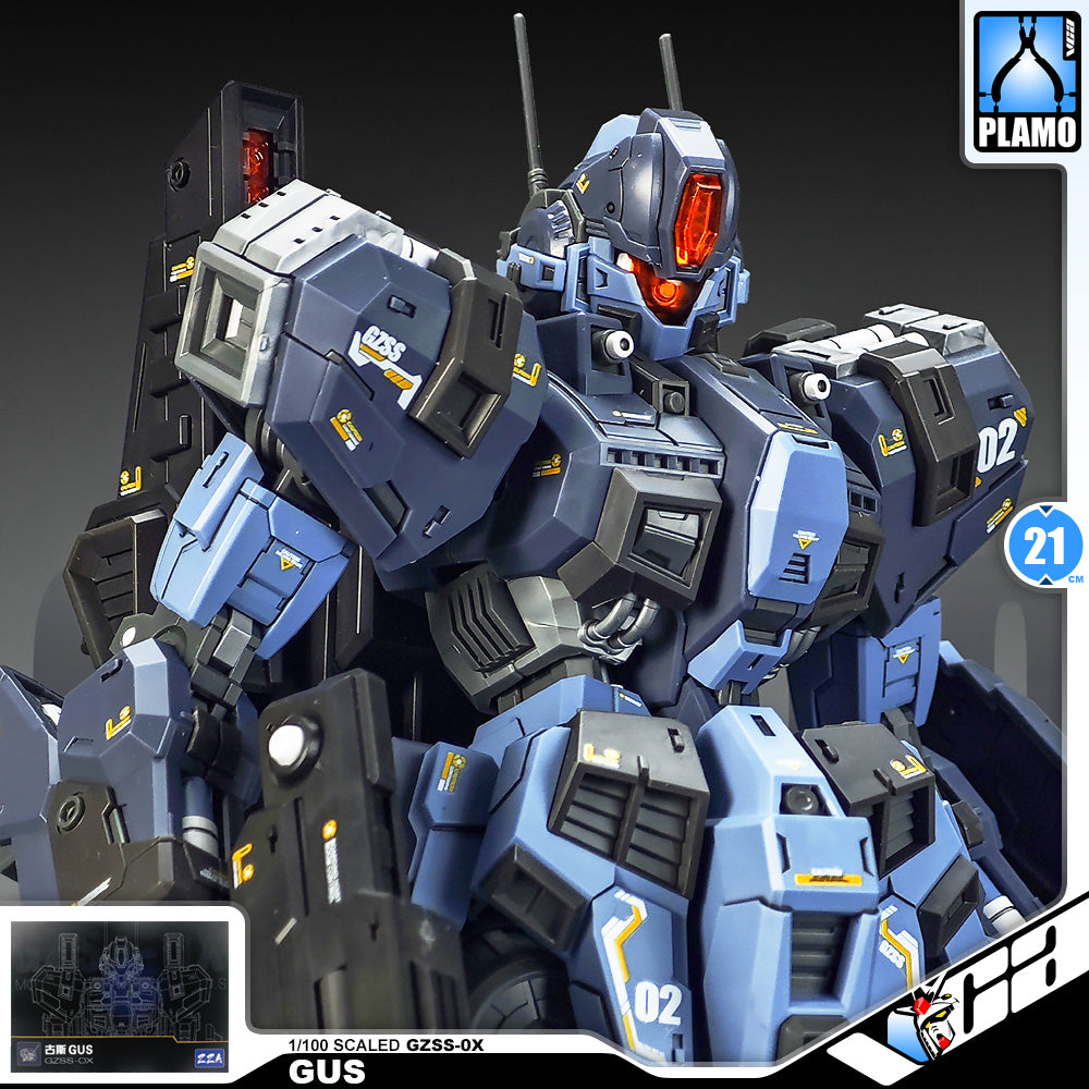 ZZA Studio GZSS-0X Gus 古斯 1/100 Master Grade MG GM Action Figure Toy Kit VCA Gundam Singapore