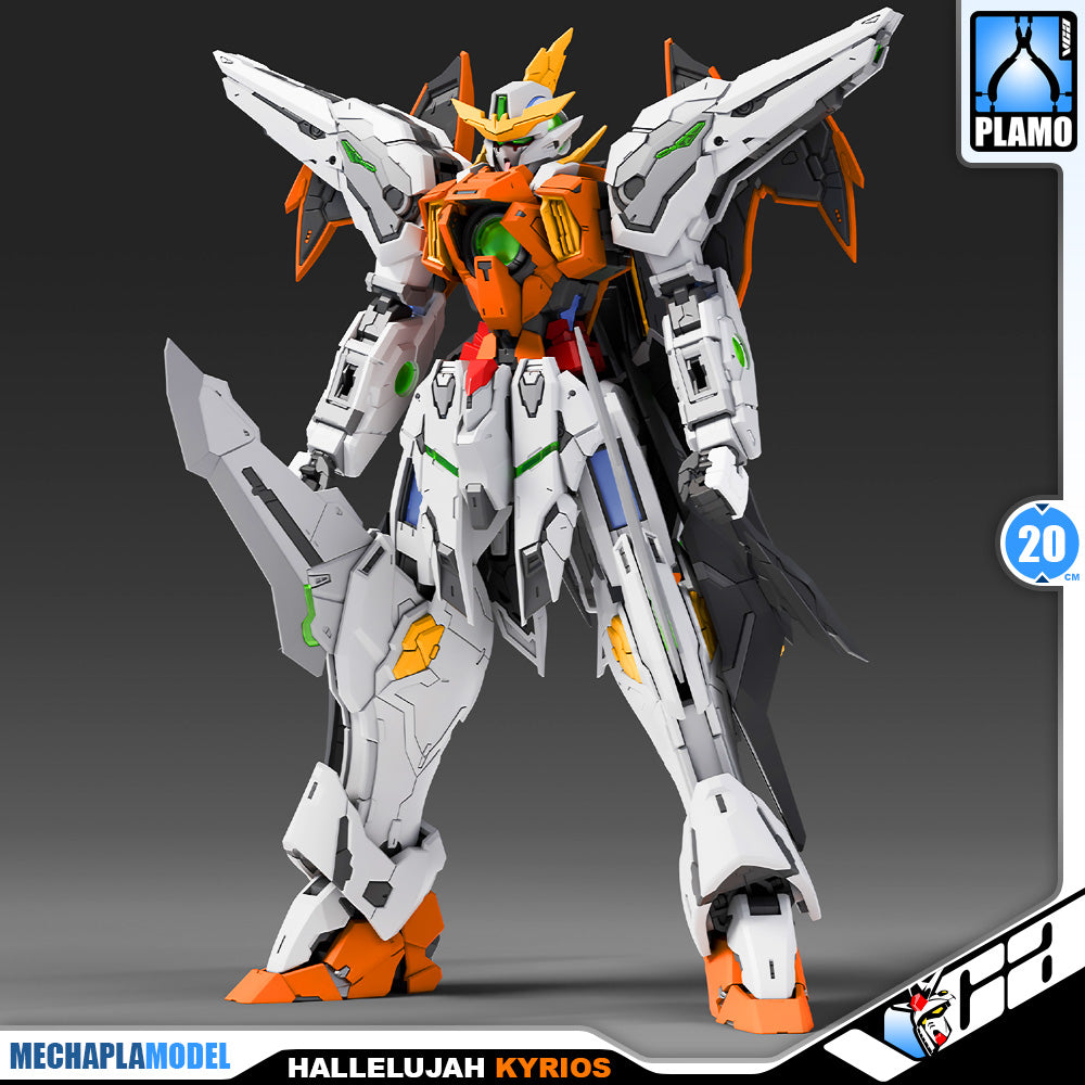 Super Soldier 超兵计划 1/100 Hallelujah Gundam Kyrios GK Ver 觉醒超兵 哈雷路亚 Master Grade MG Mechapla Plastic Model Action Figure Toy Kit VCA Singapore