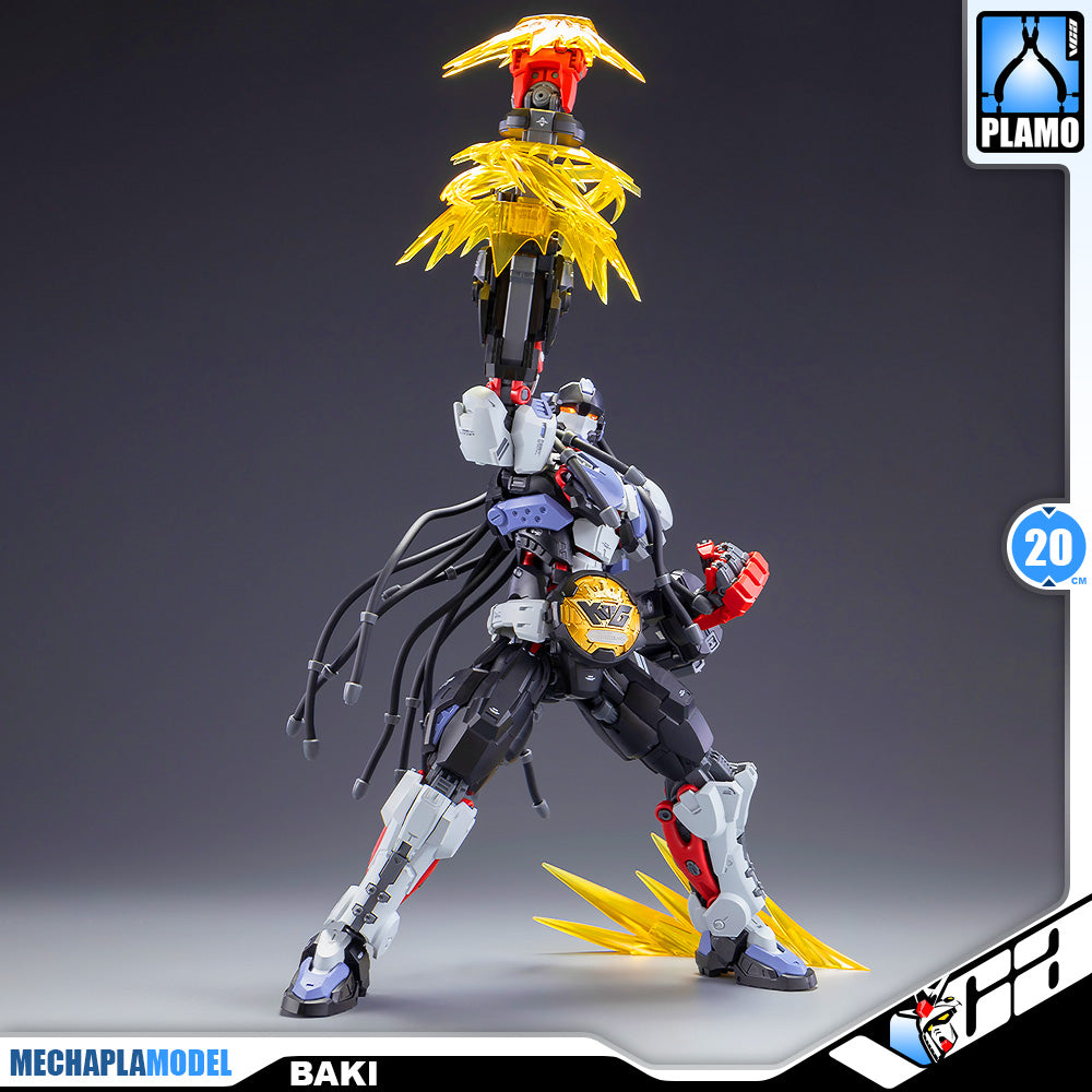 Hemoxian 和模线 拳击手巴奇 Baki Master Grade MG Action Figure Model Toy VCA Gundam Singapore