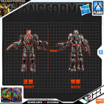 Bloks 布鲁可 Transformers Rise of the Beasts Bumblebee vs Scourge Diorama Set A Plastic Model Toy VCA Gundam Singapore