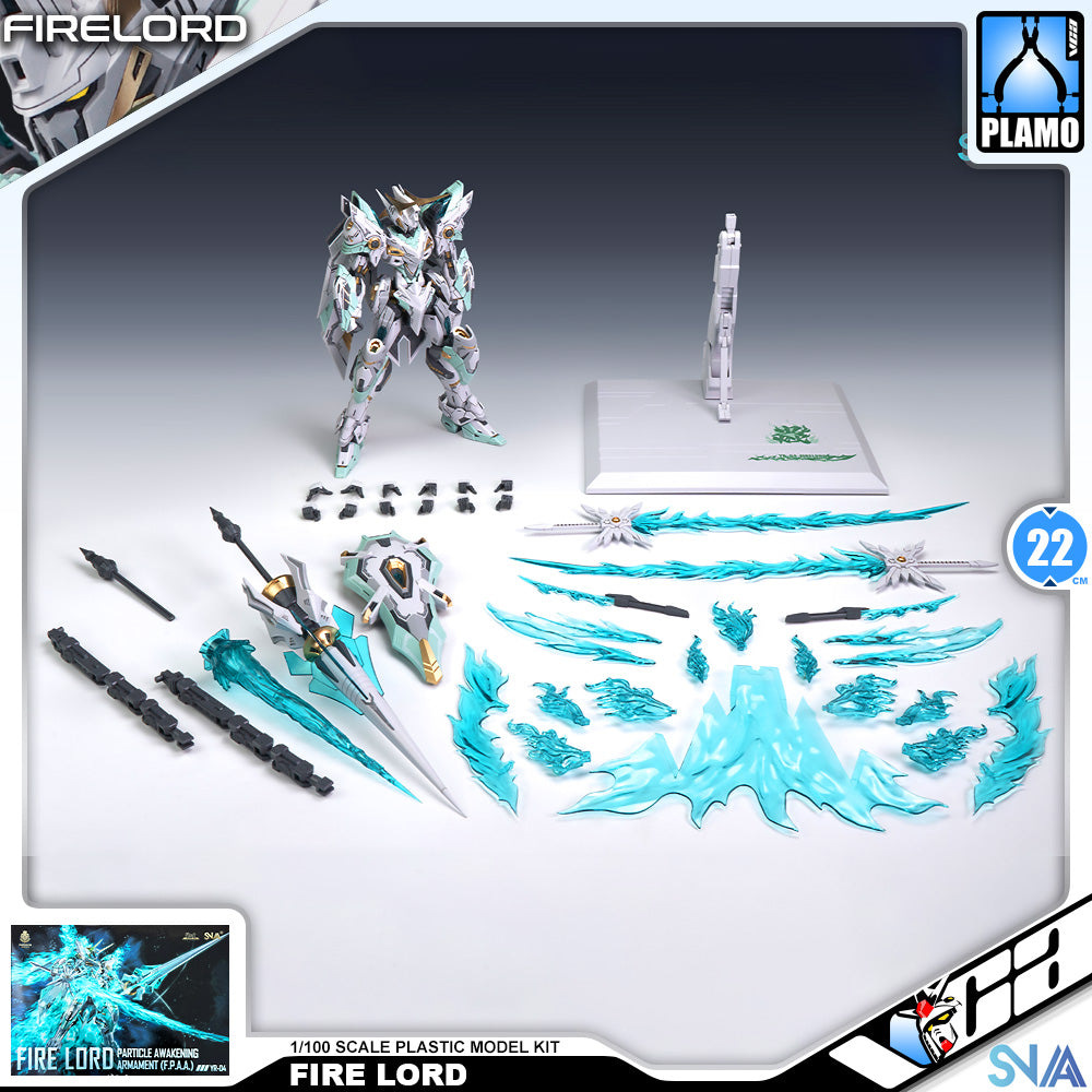 SNAA YR-04 1/100 Firelord Plastic Model Action Figure Toy Master Grade MG Kit VCA Gundam Mecha Singapore