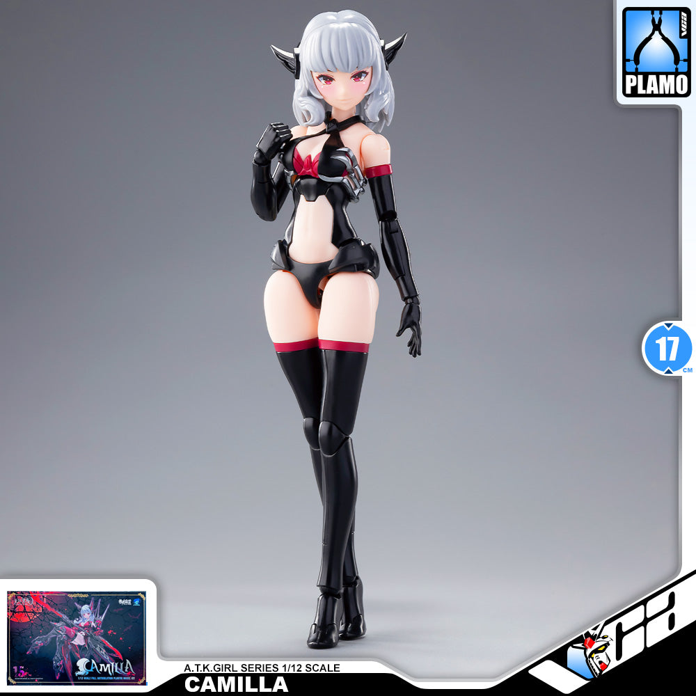 Eastern Model 御模道 A.T.K. ATK Armor Girl Camilla 卡米拉 1/12 Scale Character Model Kit VCA Gundam Singapore