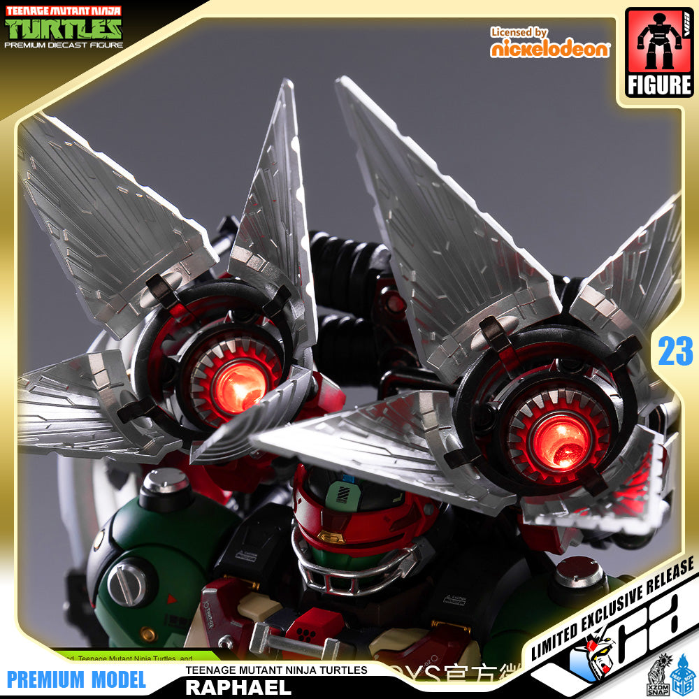 Heat Boys x Snap Design® TMNT RAPHAEL MECHA – VCA Gundam Singapore