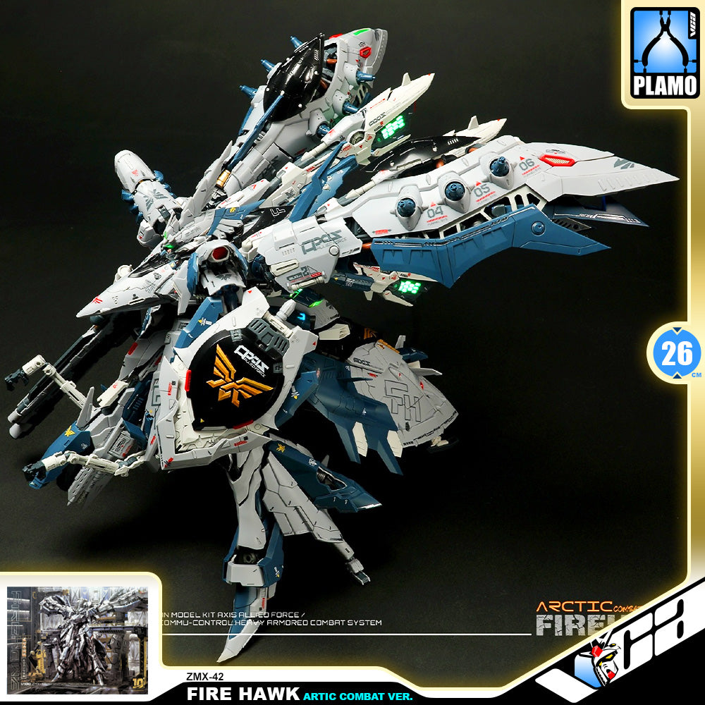 Mechanicore 機甲之城 Fire Hawk Arctic Combat Ver White Nightingale Gundam Master Grade MG Action Figure Model Toy VCA Singapore