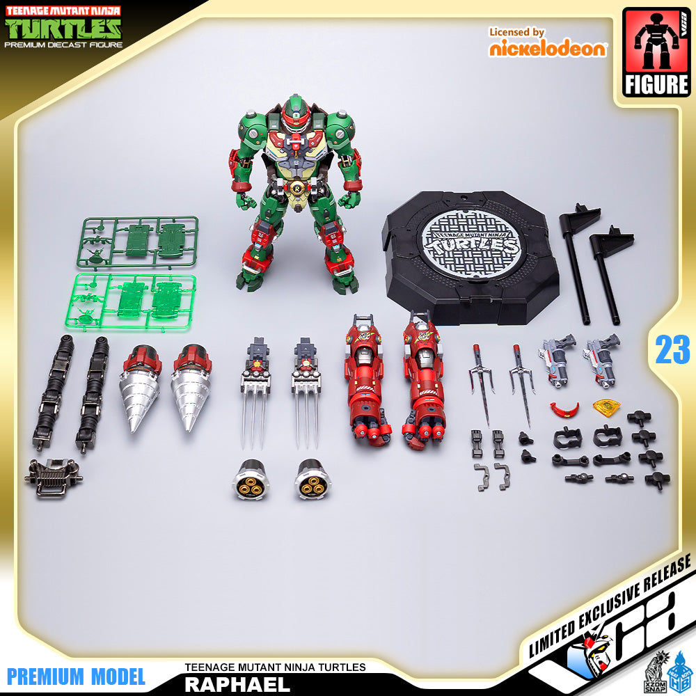 Heat Boys x Snap Design® TMNT RAPHAEL MECHA – VCA Gundam Singapore
