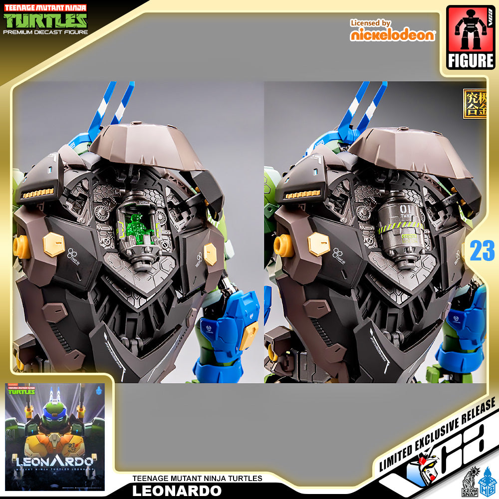 Heat Boys x Snap Design Teenage Mutant Ninja Turtles LEONARDO MECHA