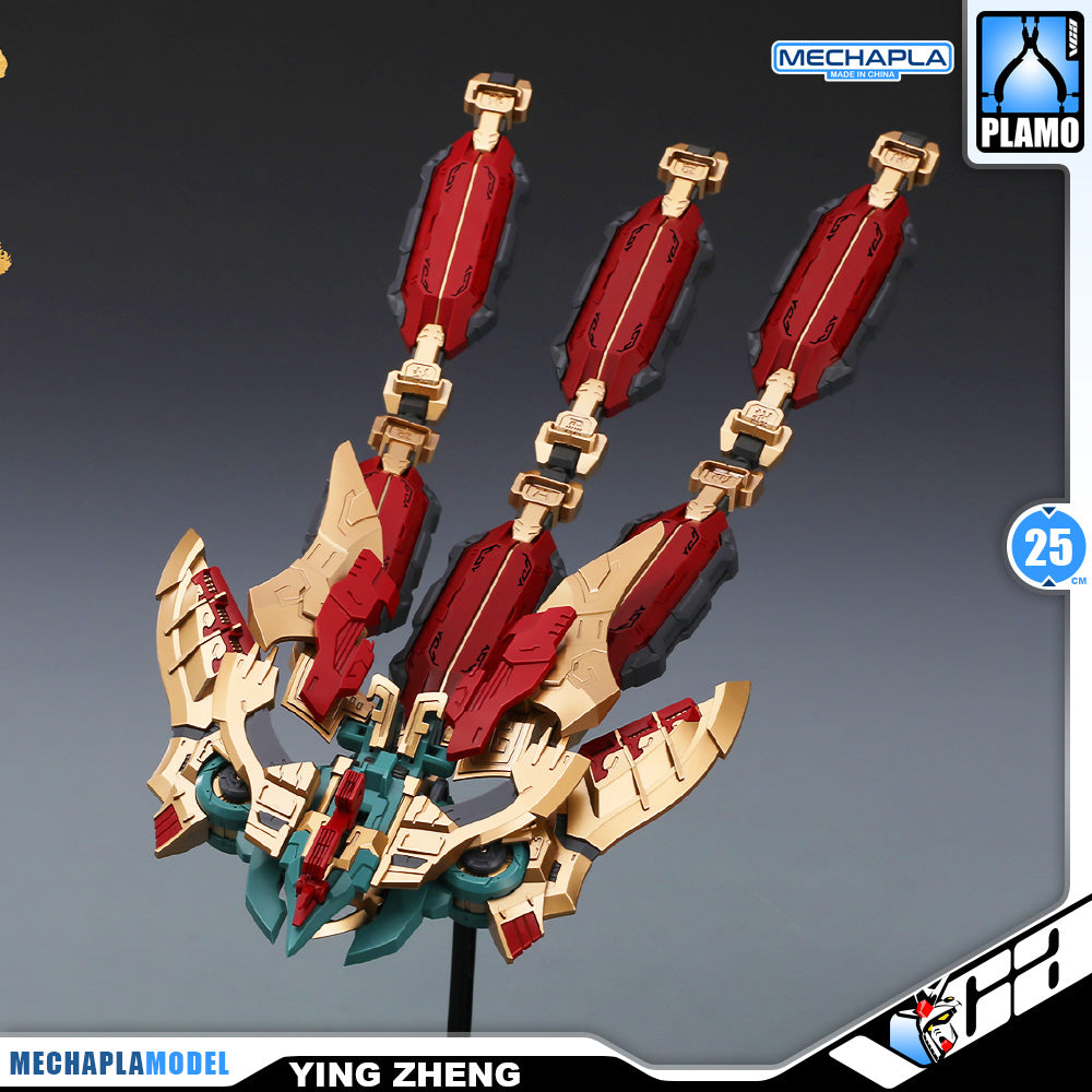Min Jiang 铭匠传模型 Ying Zheng 始皇帝·嬴政 Metal Build Structure Action Figure Model Toy Kit VCA Gundam Singapore