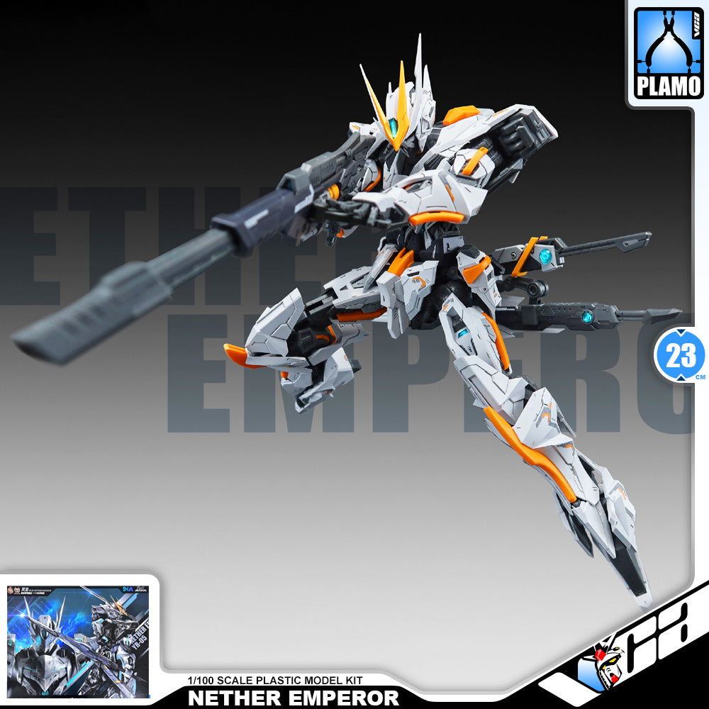 SNAA 1/100 Nether Emperor 冥皇 Master Grade MG Action Figure Mecha Plamo Kit VCA Gundam Singapore