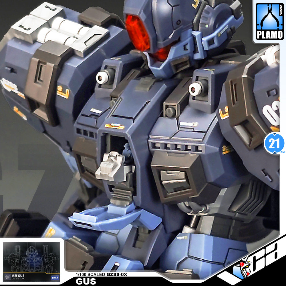 ZZA Studio GZSS-0X Gus 古斯 1/100 Master Grade MG GM Action Figure Toy Kit VCA Gundam Singapore