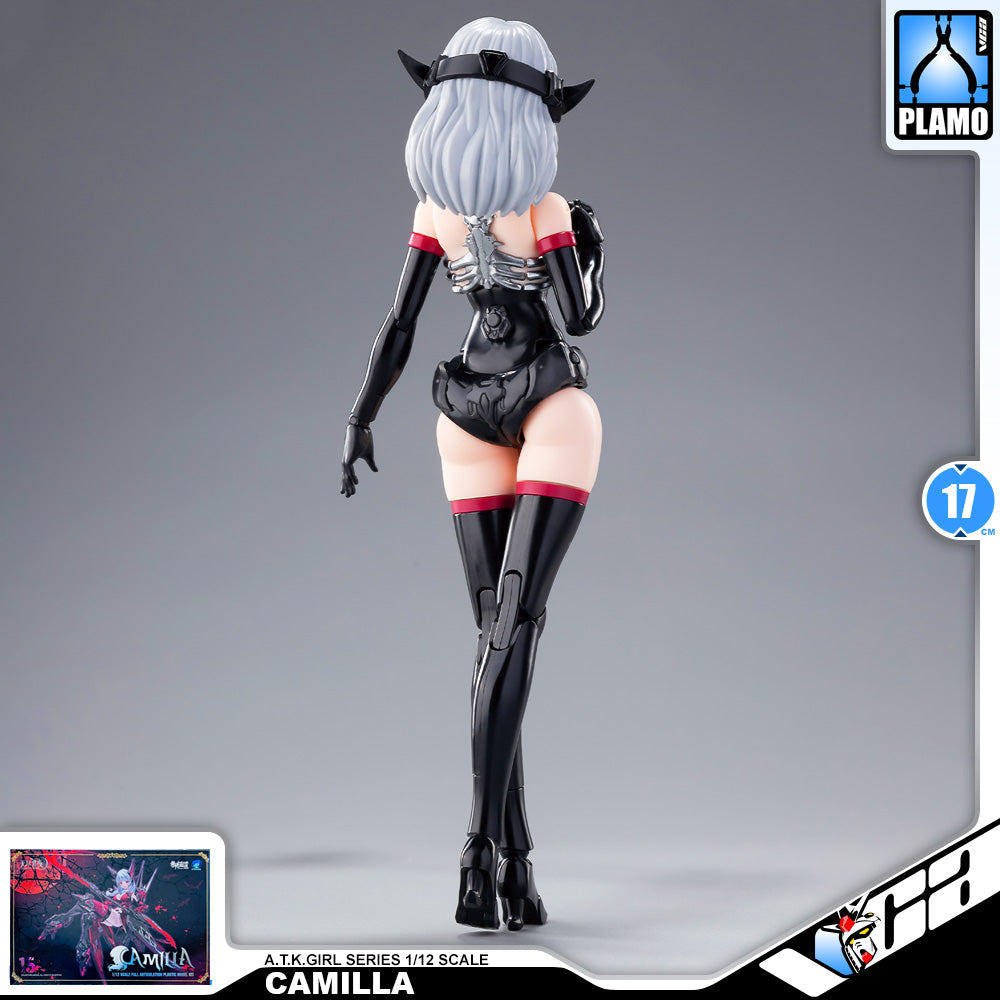 Eastern Model 御模道 A.T.K. ATK Armor Girl Camilla 卡米拉 1/12 Scale Character Model Kit VCA Gundam Singapore