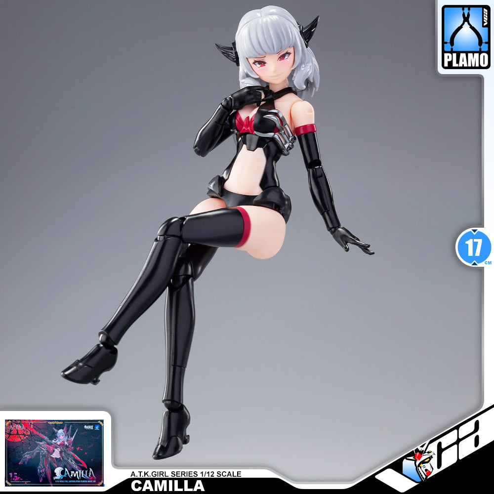 Eastern Model 御模道 A.T.K. ATK Armor Girl Camilla 卡米拉 1/12 Scale Character Model Kit VCA Gundam Singapore