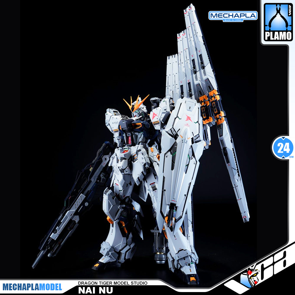 Dragon Tiger Model 龙虎模型 1/100 RX-93 Nai Nu 奶牛 GK Version Full Package Action Figure Mecha Model Toy Kit VCA Gundam
