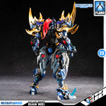 Motor Nuclear 摩动核 MNP-XH16 Dian Wei 典韦 Metal Build Structure Action Figure Model Toy Kit VCA Gundam Singapore