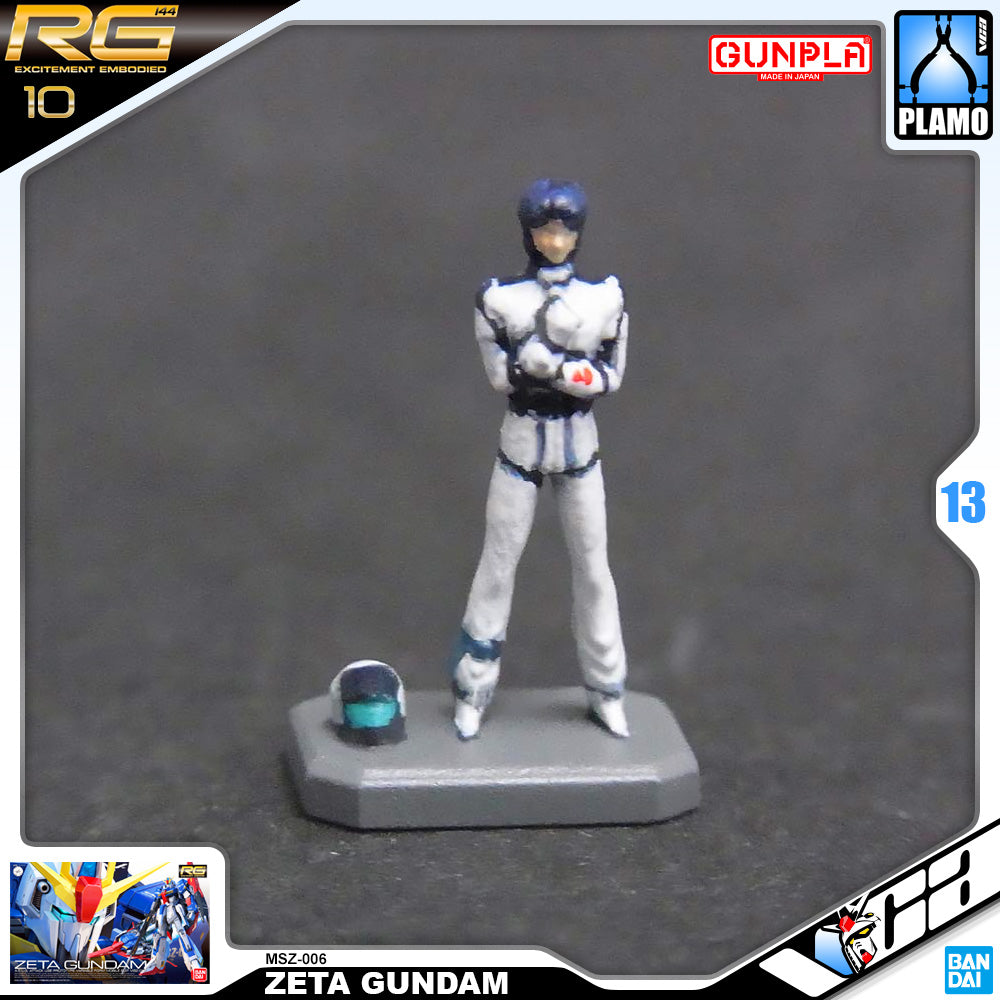 Bandai Gunpla Real Grade MSZ-006 Zeta Gundam Action Figure Toy Model Kit VCA Singapore