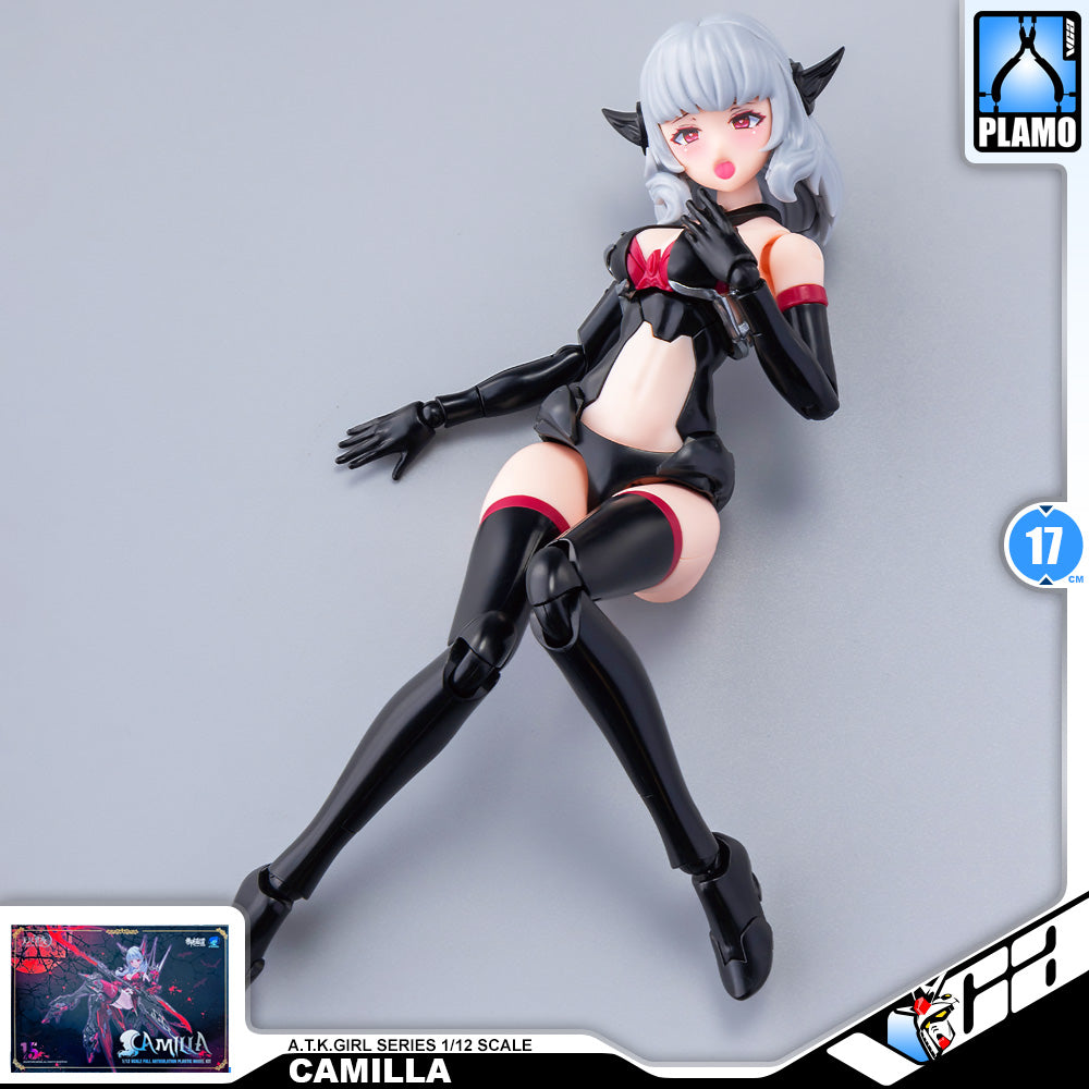 Eastern Model 御模道 A.T.K. ATK Armor Girl Camilla 卡米拉 1/12 Scale Character Model Kit VCA Gundam Singapore