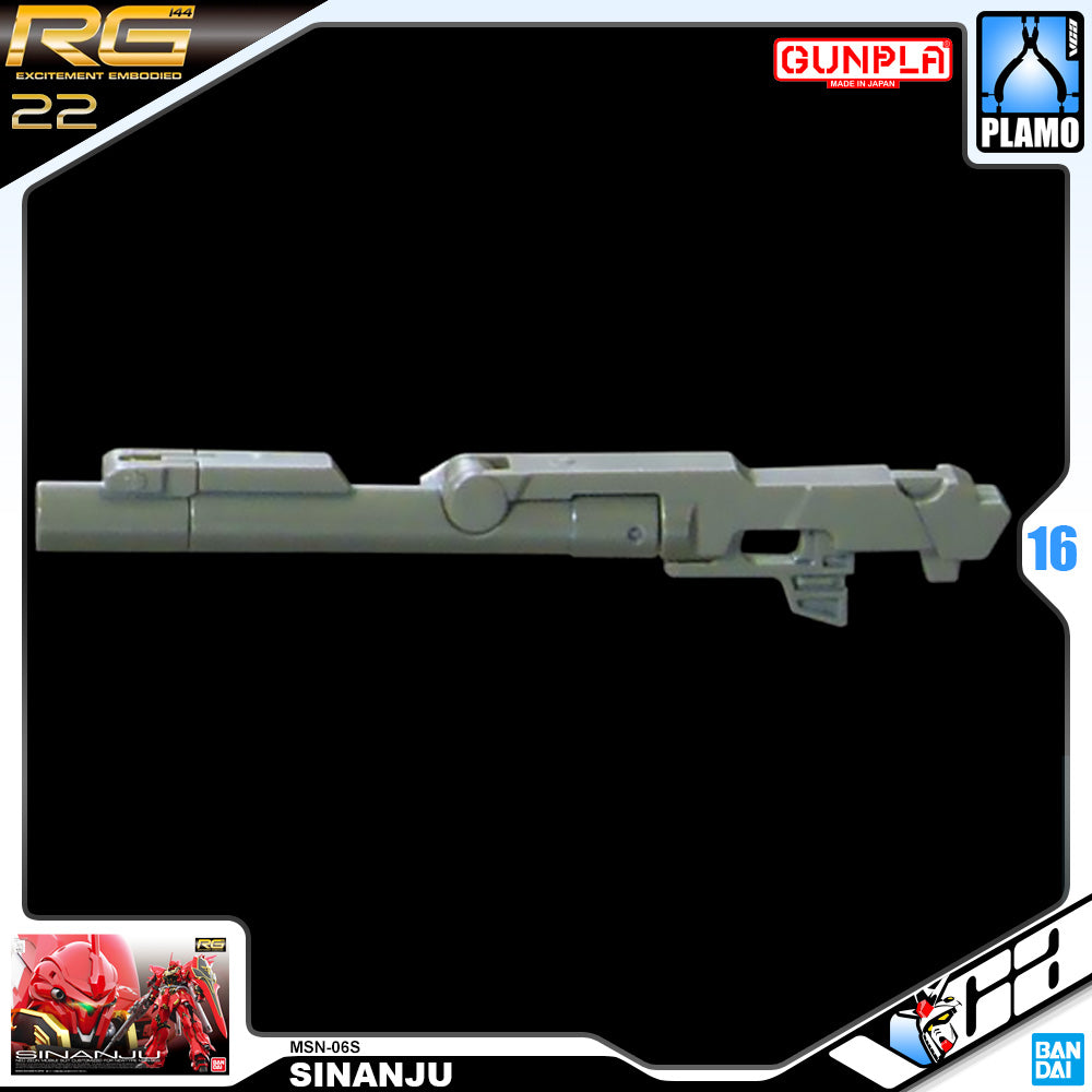 Bandai Gunpla Real Grade 1/144 RG MSN-06S Sinanju Plastic Model Toy VCA Gundam Singapore