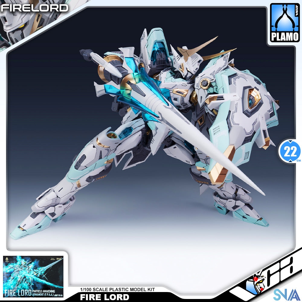 SNAA YR-04 1/100 Firelord Plastic Model Action Figure Toy Master Grade MG Kit VCA Gundam Mecha Singapore