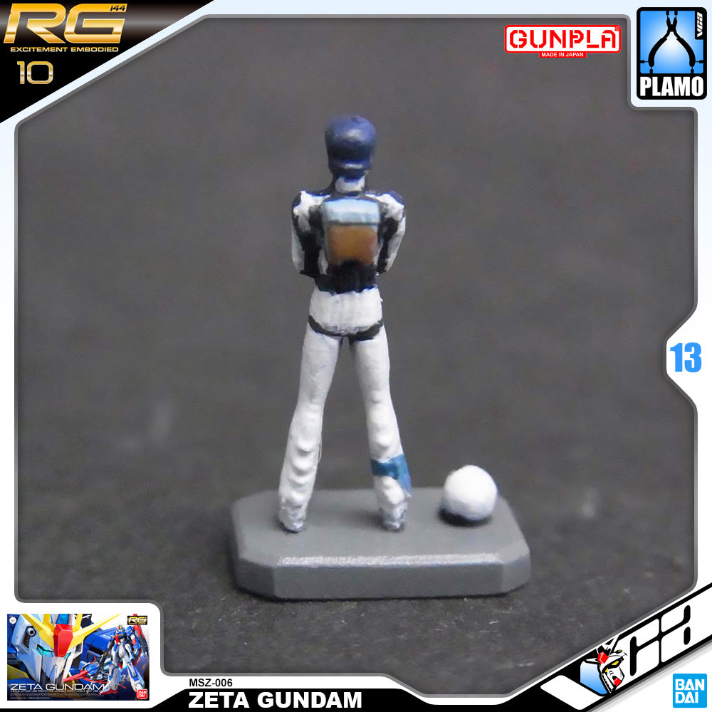 Bandai Gunpla Real Grade MSZ-006 Zeta Gundam Action Figure Toy Model Kit VCA Singapore