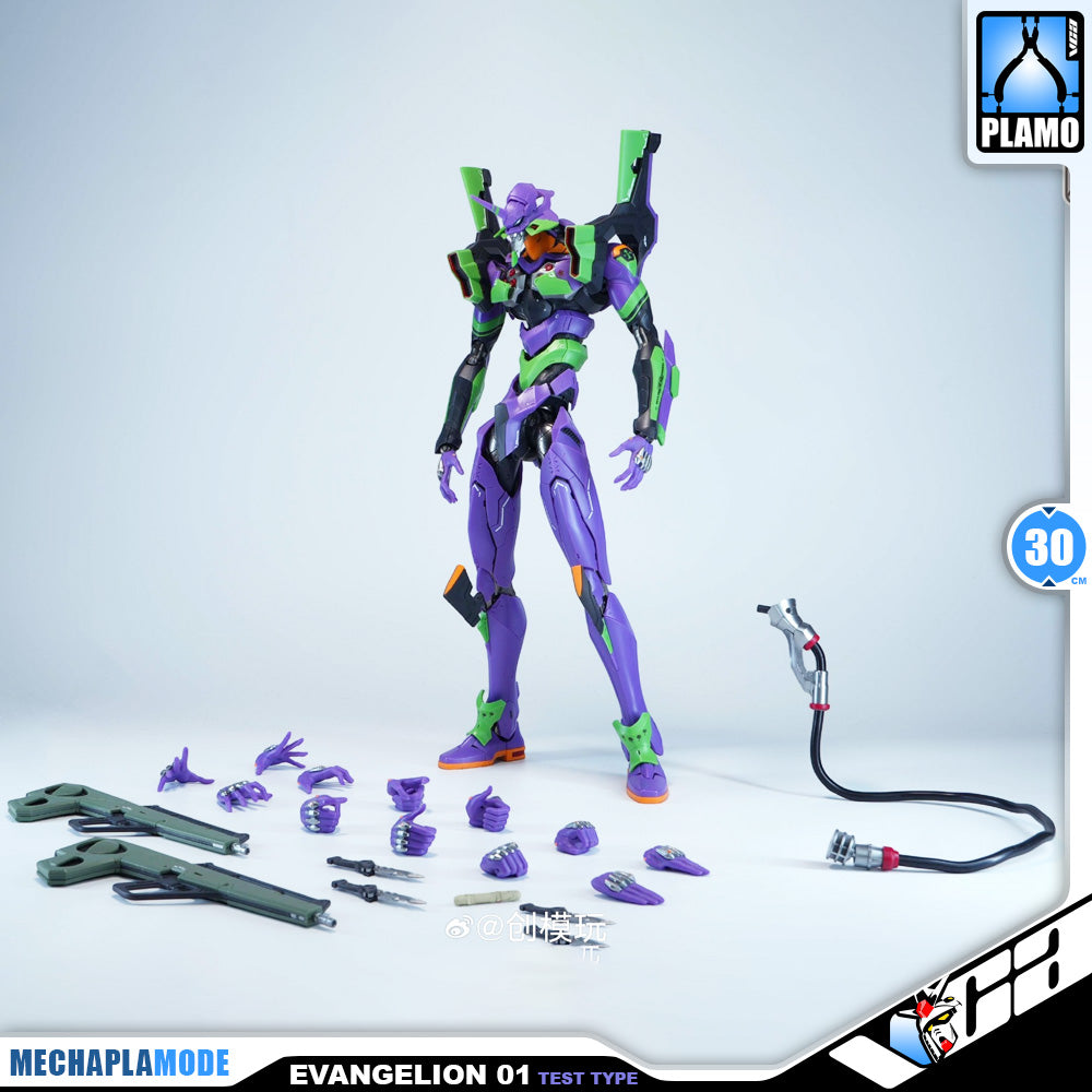 Tron Model-Kits 创模玩 Evangelion Test Type-01 Perfect Grade PG Metal Build Structure Action Figure Toy Kit VCA Gundam Singapore