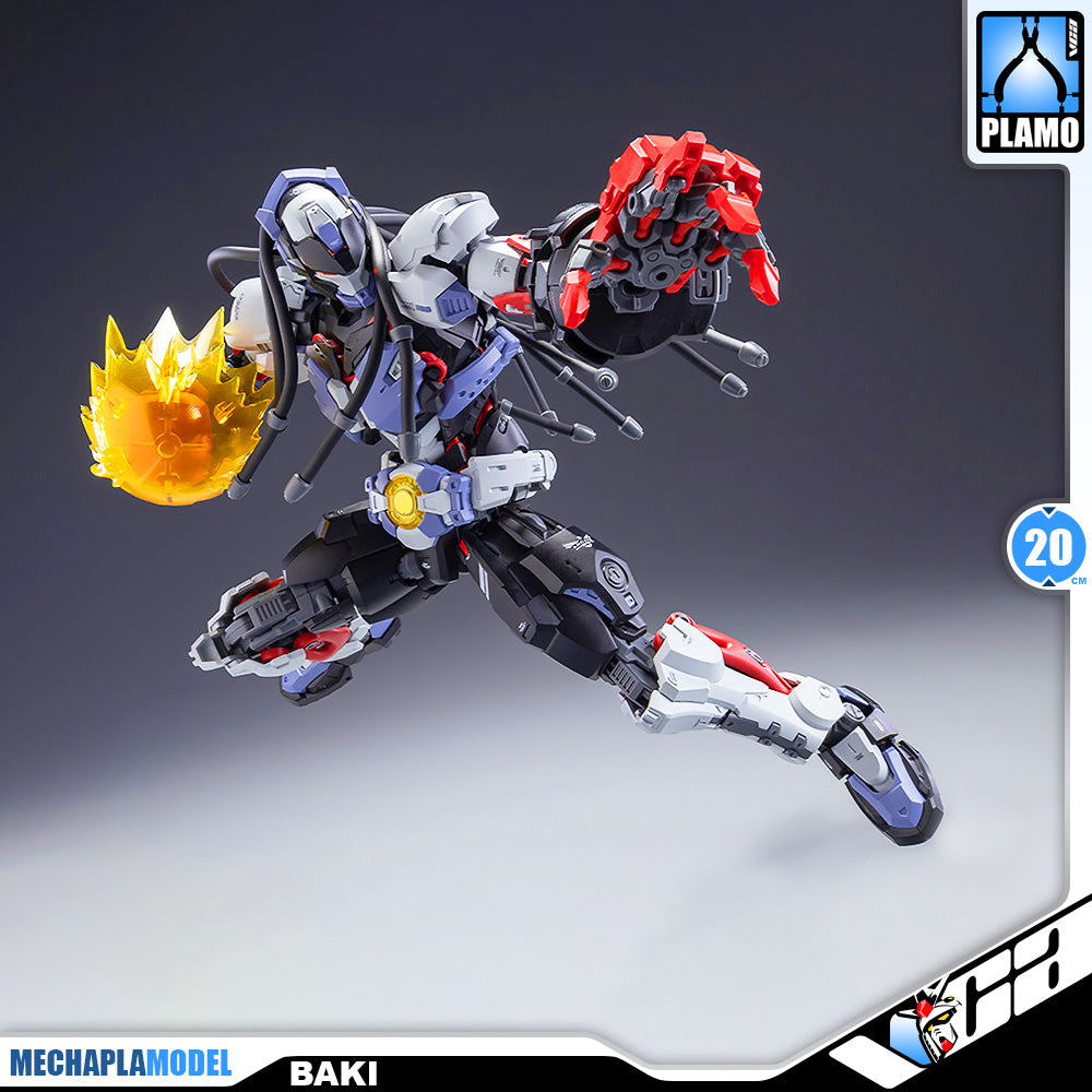 Hemoxian 和模线 拳击手巴奇 Baki Master Grade MG Action Figure Model Toy VCA Gundam Singapore