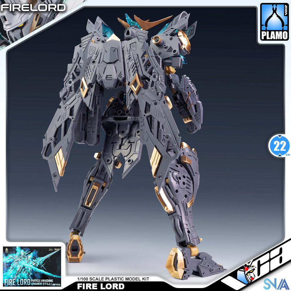 SNAA YR-04 1/100 Firelord Plastic Model Action Figure Toy Master Grade MG Kit VCA Gundam Mecha Singapore