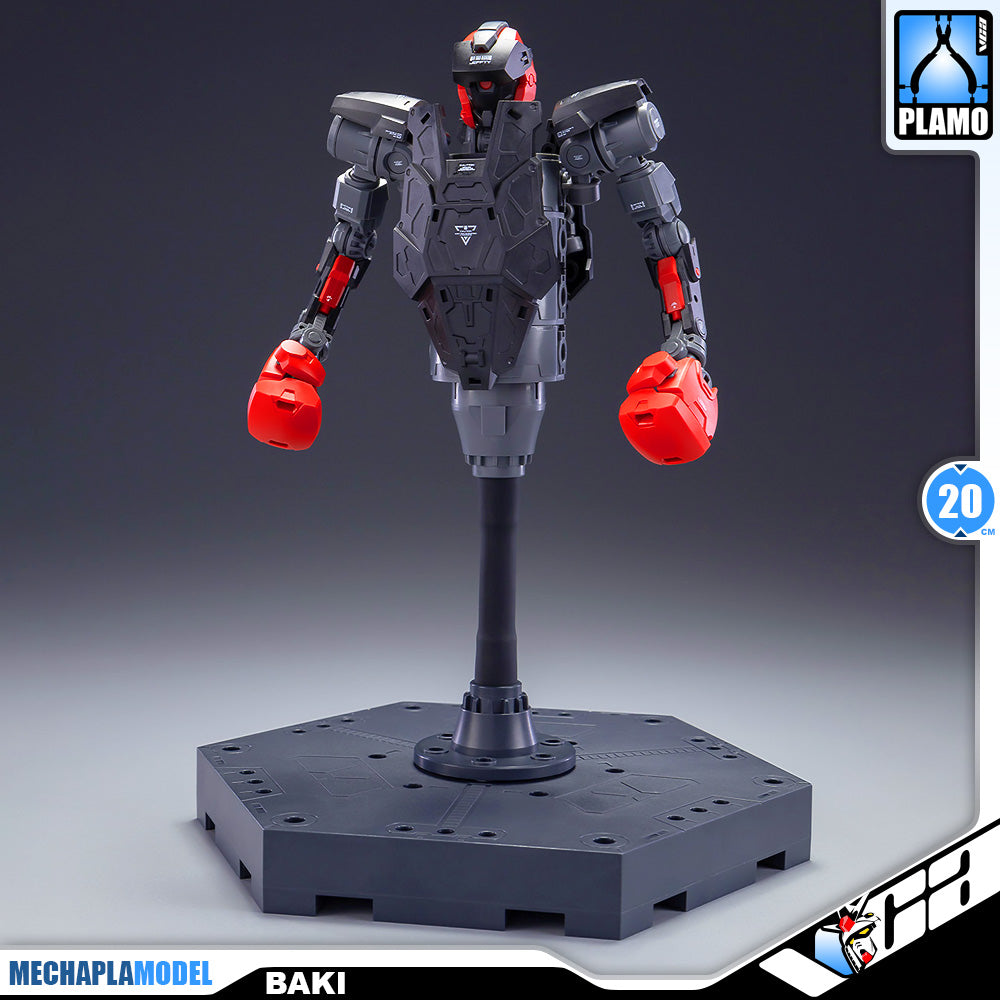 Hemoxian 和模线 拳击手巴奇 Baki Master Grade MG Action Figure Model Toy VCA Gundam Singapore