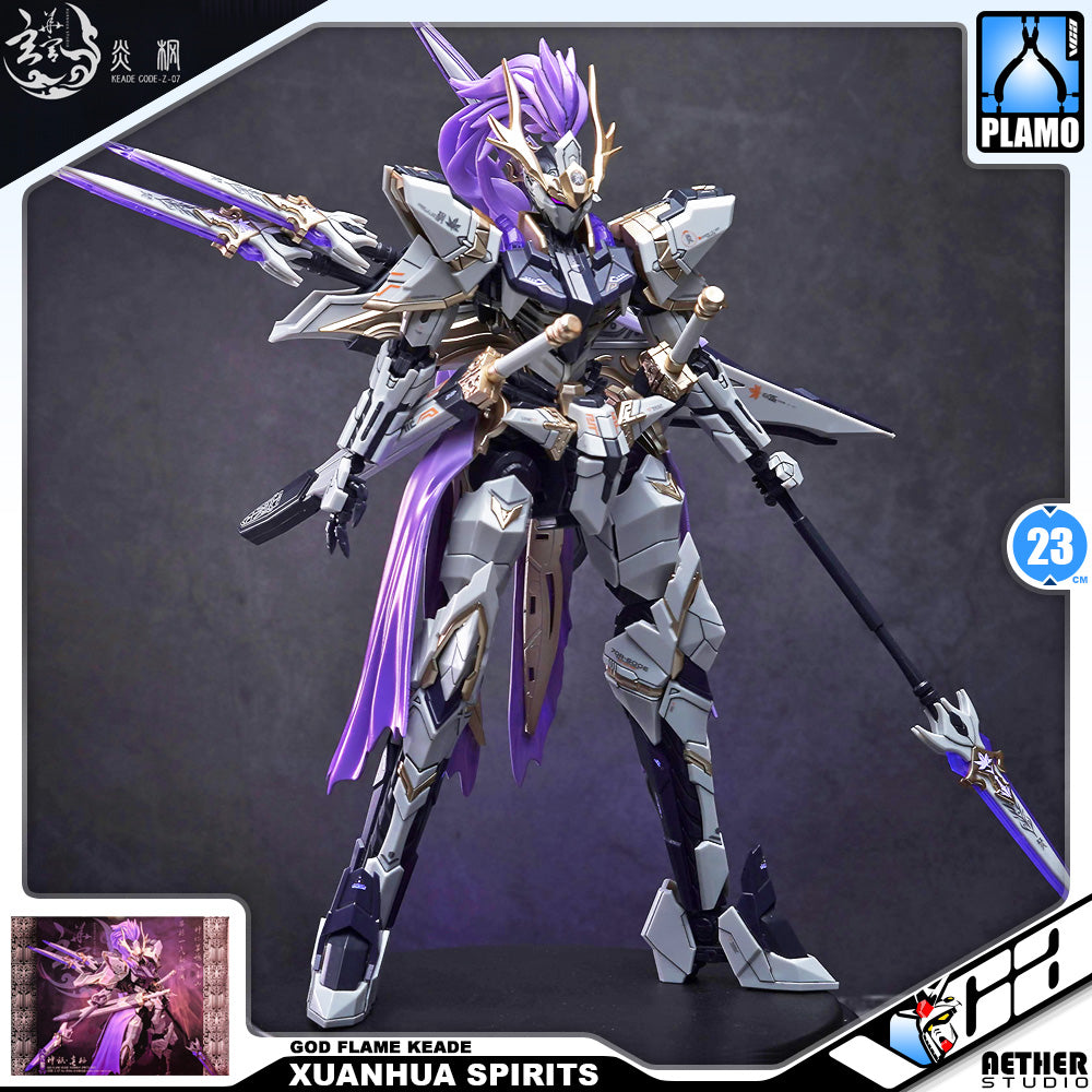 Aether Studio 玄华宫 God Flame Keade 炎枫 Plastic Model Action Toy Kit VCA Gundam Singapore