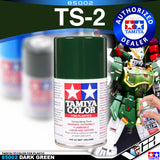 Tamiya 85002 TS-2 Dark Green Spray Paint Can 100ml VCA Gundam Singapore