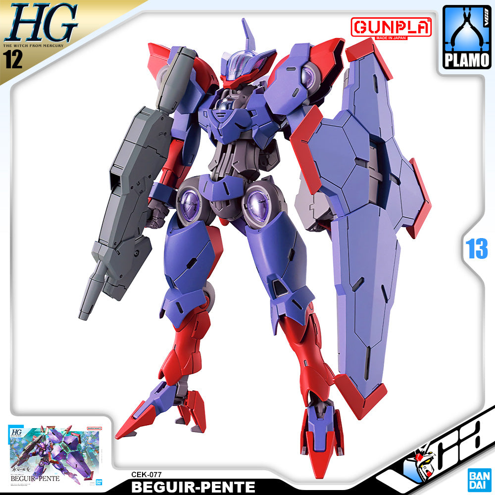 Bandai Gunpla High Grade HG CEK-077 BEGUIR-PENTE Plastic Model Toy VCA Gundam Singapore