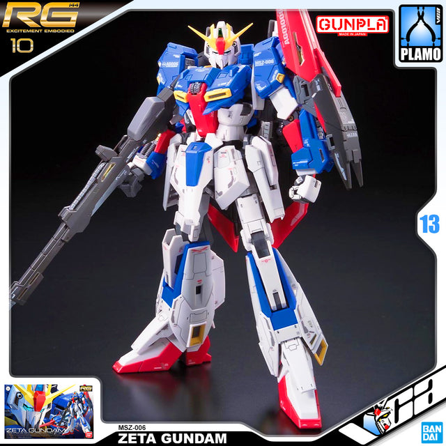 Bandai® GUNPLA® Real Grade 1/144 RG Scale Gundam Model Kits – VCA ...