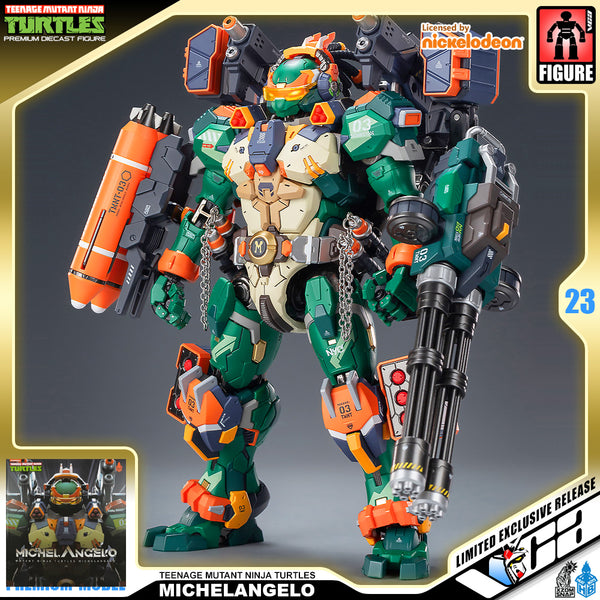 Heat Boys x Snap Design® TMNT MICHELANGELO MECHA – VCA