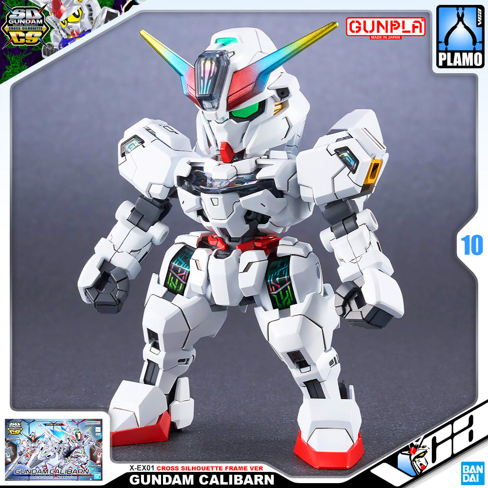 Bandai Gunpla SD Cross Silhouette SDCS Gundam Calibarn Plastic Model Action Toy VCA Singapore