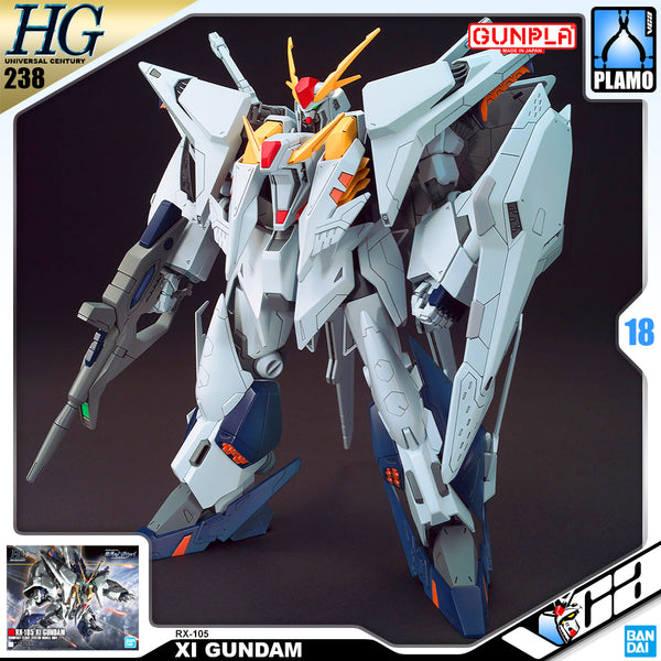 【未開封】HG RX-105 XI GUNDAM BANDAI HG Gundam Hathaway 1/144 RX-105 XI Gundam HGUC
