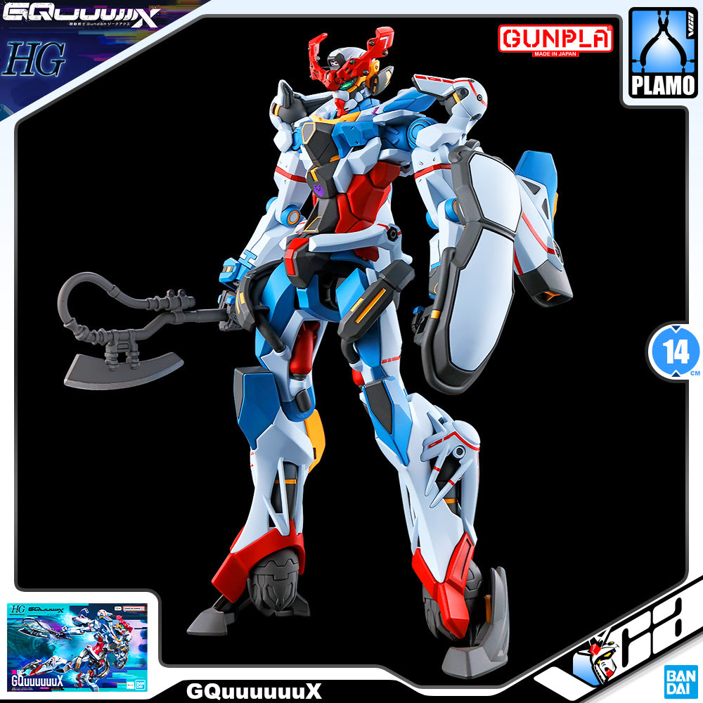 Bandai Gunpla High Grade HG GQuuuuuuX Plastic Model Action Figure Toy VCA Gundam Singapore