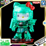 SDCS HELLO KITTY MS-06 ZAKU II (CLEAR COLOR)