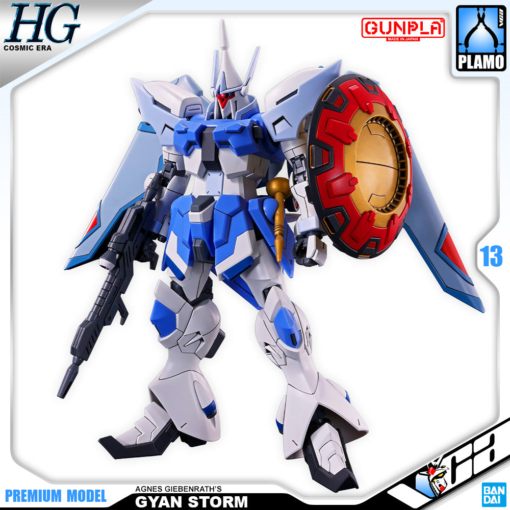 Bandai Gunpla High Grade HG Agnes Giebenrath's Gyan Strom Plastic Model Toy VCA Singapore